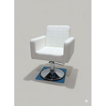 Hair Style White Hydraulic Chair